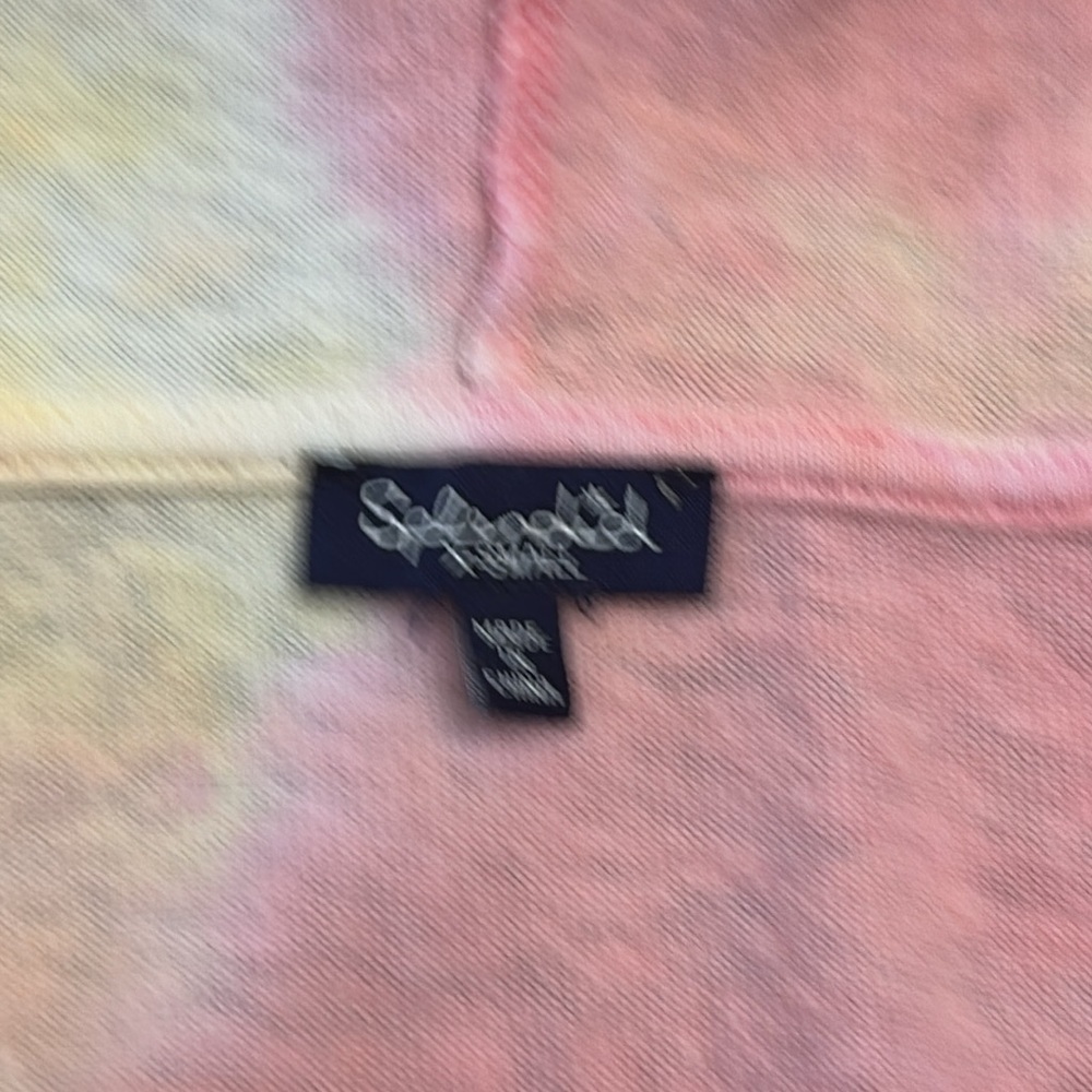 Splendid Pink Peach Tie Dye Hoodie Size XS EUC - Picture 6 of 7
